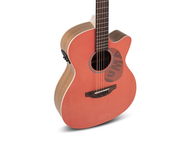 Gitaar - applause jump om cutaway electro peach - afbeelding 3 van  6