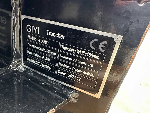 Giyi - 2024 - gy-x380 - sleuvenfrees - afbeelding 12 van  12
