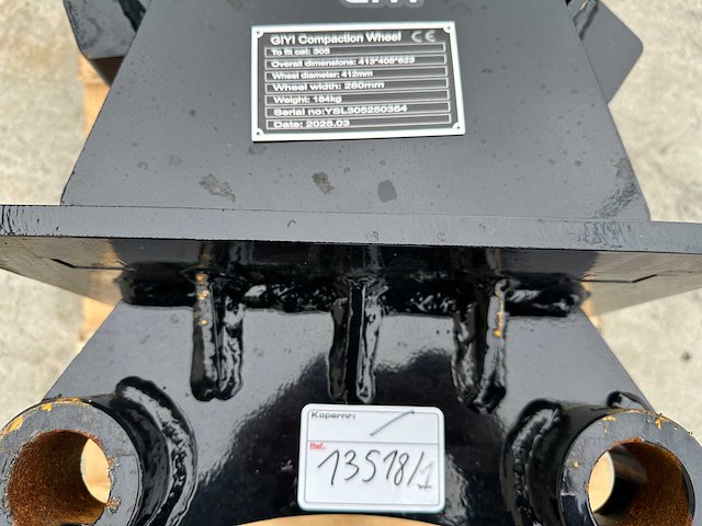 Giyi - 2025 - 305 - voorzetapparatuur - verdichtingswiel - afbeelding 7 van  7
