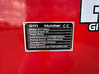 Giyi - 2025 - gy-72 pro - mulcher - afbeelding 2 van  10