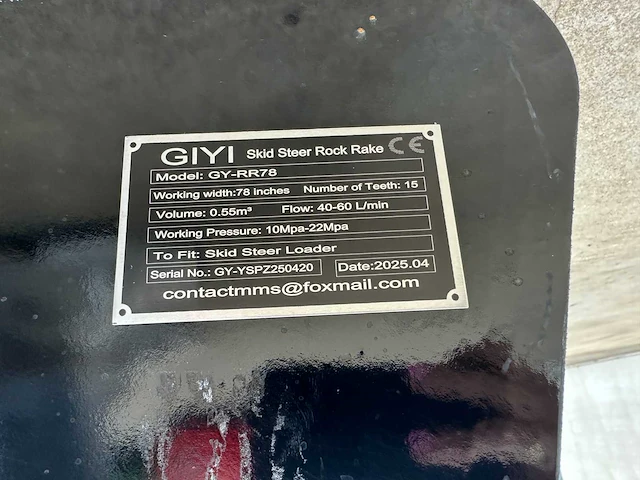Giyi - 2025 - gy-rr78 - stenenrakel - afbeelding 6 van  6
