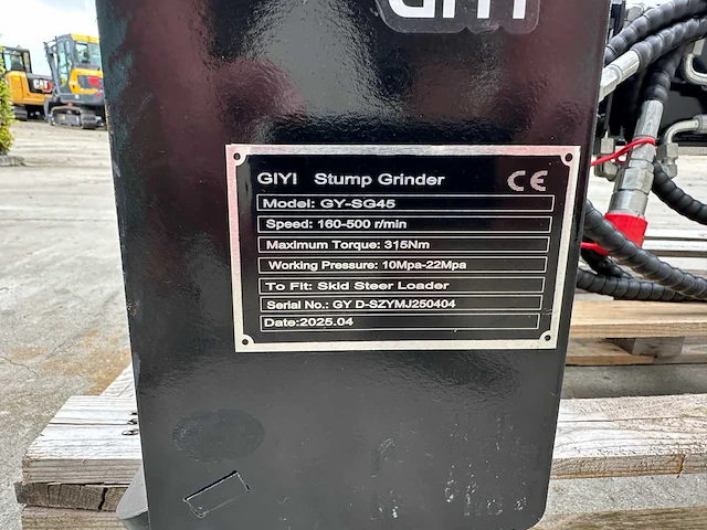 Giyi - 2025 - gy-sg45 - voorzetapparatuur - afbeelding 2 van  10