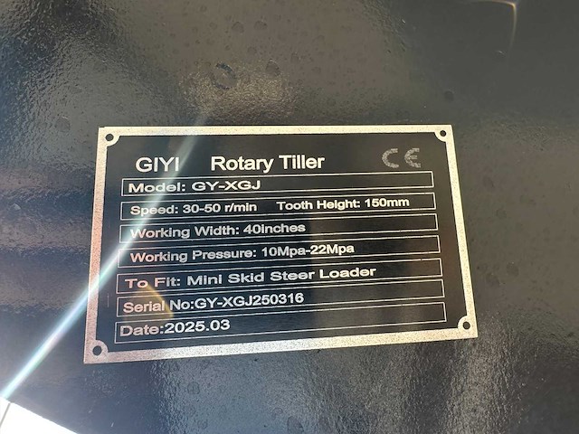 Giyi - 2025 - gy-xgy - voorzetapparatuur - afbeelding 2 van  10