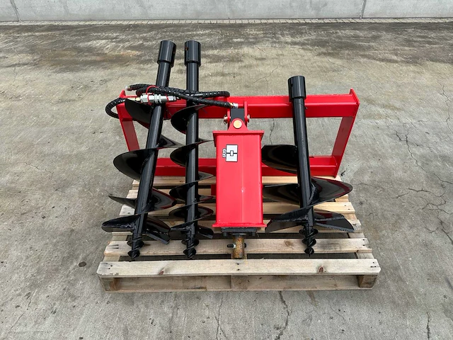 Giyi - hydraulische grondboren passend op schranklader - afbeelding 8 van  8