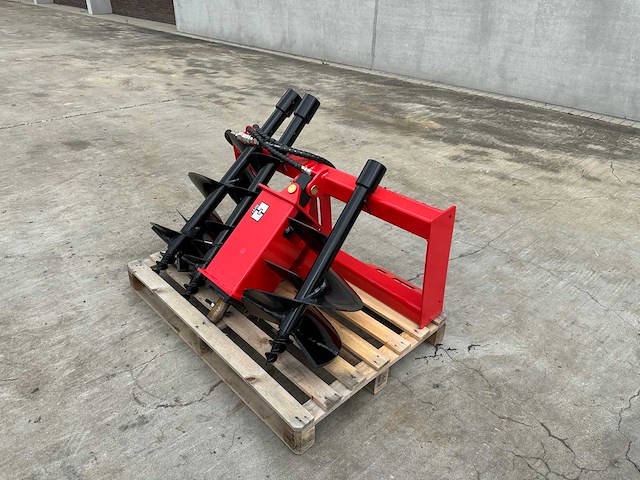 Giyi - hydraulische grondboren passend op schranklader - afbeelding 1 van  8