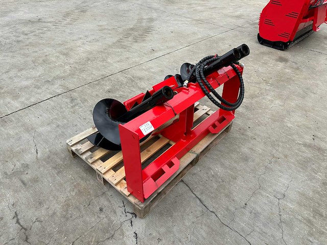 Giyi - hydraulische grondboren passend op schranklader - afbeelding 3 van  8