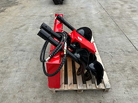 Giyi - hydraulische grondboren passend op schranklader - afbeelding 6 van  8