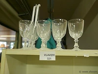 Glaasjes in kristal - afbeelding 1 van  1