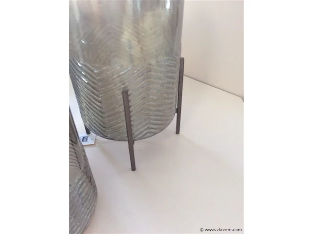 Glas 3stuks 2op voet - afbeelding 3 van  3