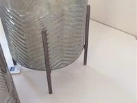 Glas 3stuks 2op voet - afbeelding 3 van  3