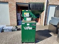 Glas crusher mega jaws verrijdbaar