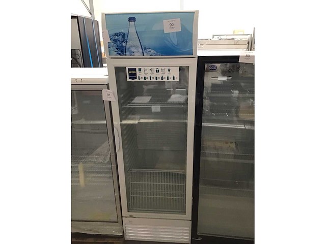 Glas koelkast 1 deur - afbeelding 1 van  3