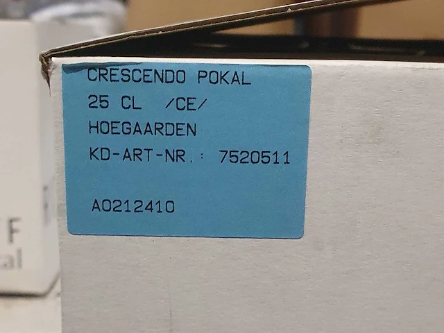 Glas op voet (74x6) - afbeelding 6 van  8