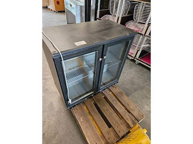 Glasdeur frigo 2deur - afbeelding 1 van  1