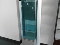 Glaskast 2 legborden 65x45x182 - afbeelding 1 van  1