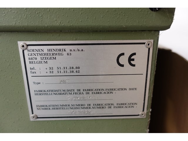 Glaslattenmachine soenen hendrik - afbeelding 8 van  8