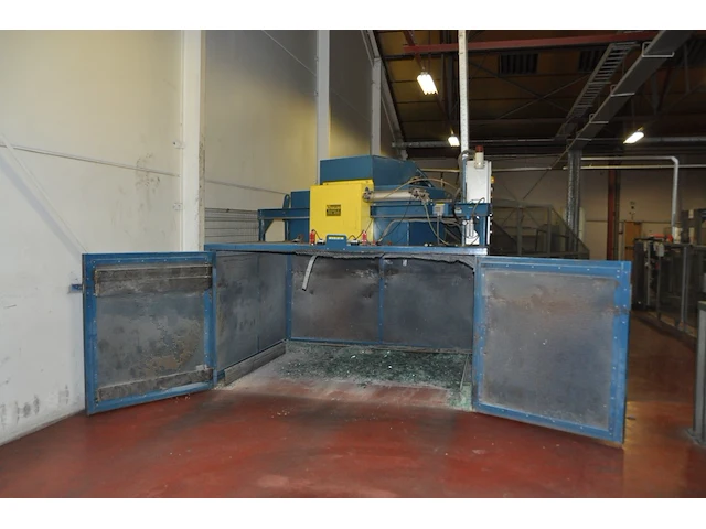 Glass container with a belt conveyor galloo - afbeelding 1 van  4
