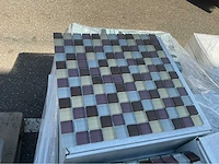 Glass mosaïc barcelona beige mosaïc - afbeelding 1 van  2