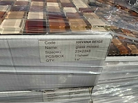 Glass mosaïc havana beige mosaïc - afbeelding 2 van  2