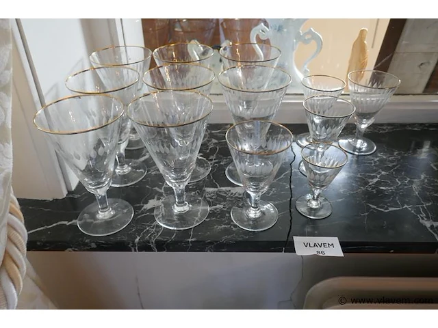 Glasservies - afbeelding 1 van  2