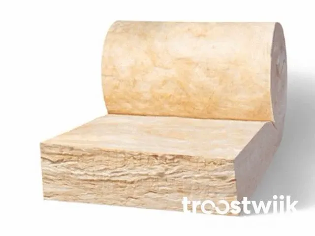 Glaswol 12 cm dik 38,4 m2 ( 10 rol ) - afbeelding 1 van  2