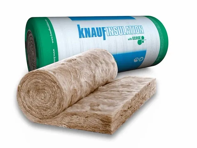 Glaswol 8 cm dik 50,4 m2 ( 4 rol ) - afbeelding 1 van  1