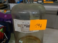 Glazen apotheekfles - afbeelding 1 van  1