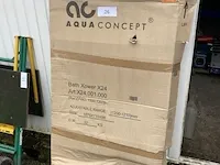 Glazen badwadn aqua concept - afbeelding 1 van  3