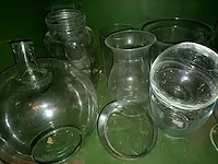 Glazen bokalen, kommen, vazen, ca. 16 stuks - afbeelding 4 van  6