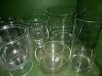 Glazen bokalen, kommen, vazen, ca. 16 stuks - afbeelding 6 van  6