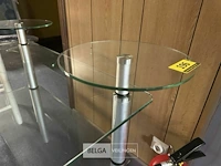 Glazen bureel l80xb55xh69 cm - afbeelding 4 van  4