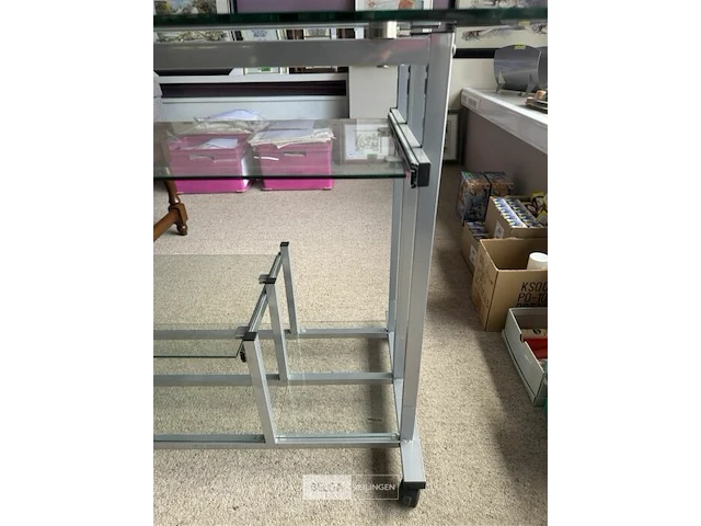Glazen bureeltafel - afbeelding 4 van  7