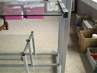Glazen bureeltafel - afbeelding 4 van  7