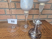 Glazen decoratie 4 stuks - afbeelding 3 van  3