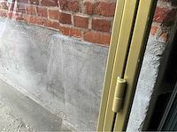 Glazen deur met aluminium kader – ral 1036 goud - afbeelding 4 van  8