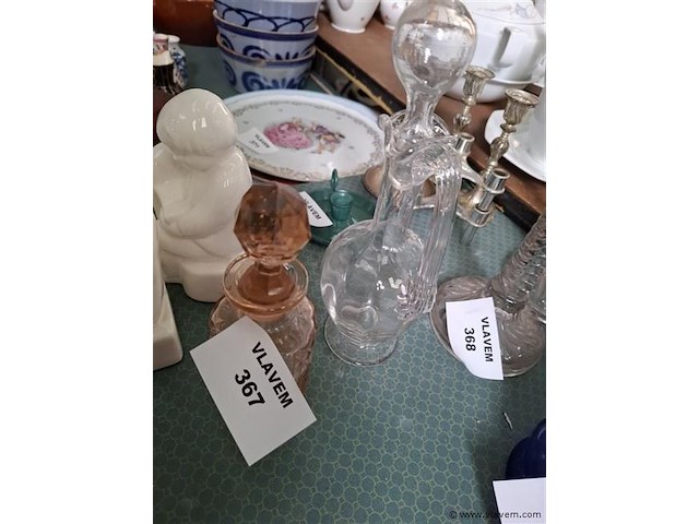 Glazen flesje - afbeelding 1 van  1