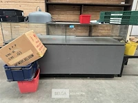 Glazen houten etalagekast - afbeelding 1 van  5