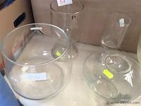 Glazen items divers 5stuks - afbeelding 2 van  3
