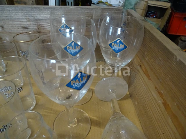 Glazen palet (zie foto's) - afbeelding 4 van  11