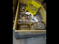 Glazen palet (zie foto's)