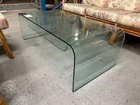Glazen salontafel - afbeelding 1 van  2