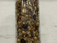 Glazen stolp met droogbloemen - afbeelding 2 van  2