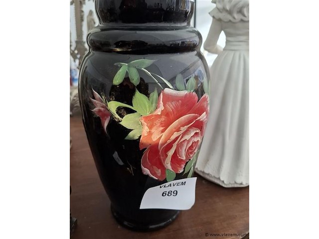 Glazen vaas - afbeelding 1 van  1