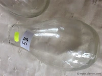 Glazen vazen 2stuks - afbeelding 2 van  2