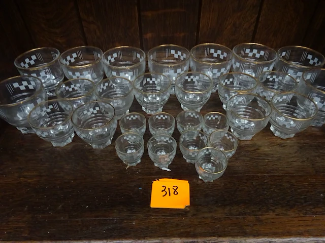 Glazenset 28x - afbeelding 1 van  2