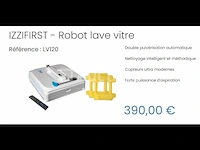 Glazenwasser robot izzifinst lv120 - afbeelding 1 van  7