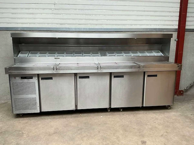 Glendon - dcw3017 - gekoelde pizzawerkbank - afbeelding 1 van  8