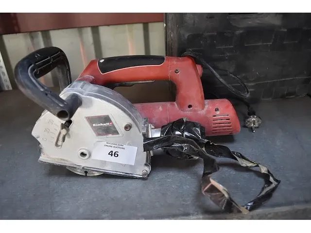 Gleuvenfrees einhell tc-ma1300 in koffer (17) - afbeelding 1 van  6