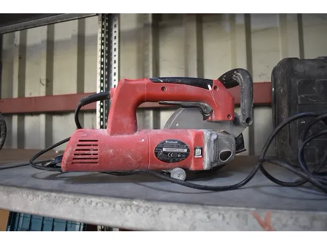 Gleuvenfrees einhell tc-ma1300 in koffer (17) - afbeelding 4 van  6
