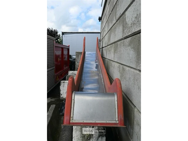 Glijbaan inox/kunststof - afbeelding 2 van  6